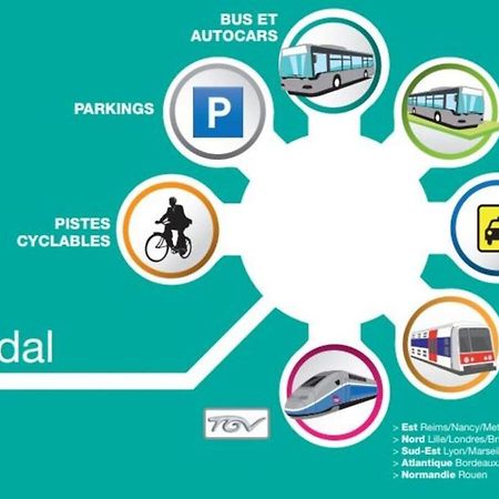 Tout Confort A Massy - Parking / Tgv Et Rer B&C Εξωτερικό φωτογραφία